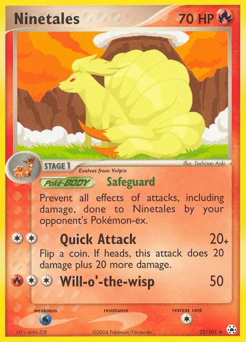 Ninetales, Hidden Legends 22/101