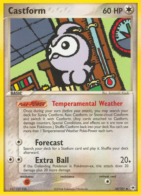 Castform, Hidden Legends 30/101