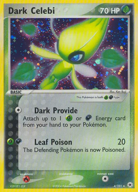 Dark Celebi, Hidden Legends 4/101