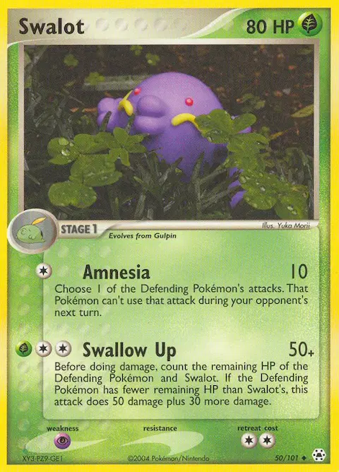 Swalot, Hidden Legends 50/101