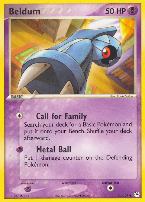 Beldum, Hidden Legends 54/101