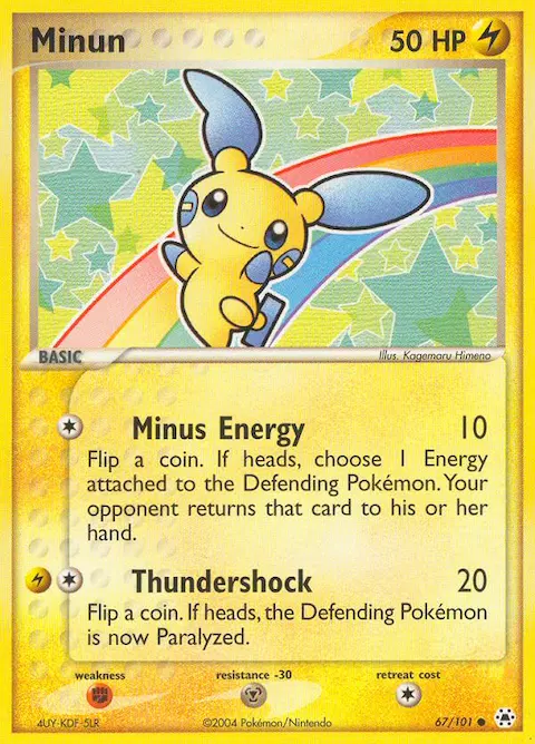 Minun, Hidden Legends 67/101