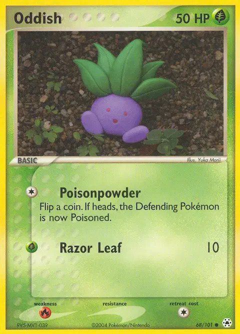 Oddish, Hidden Legends 68/101