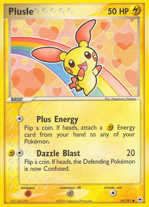 Plusle, Hidden Legends 69/101