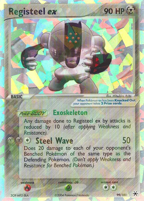 Registeel ex, Hidden Legends 99/101