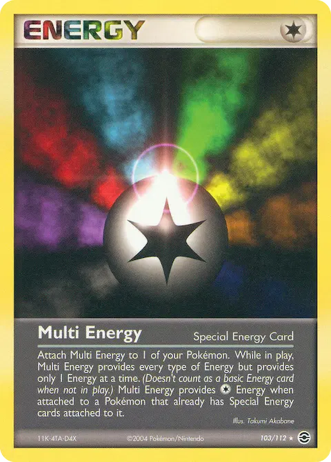 Multi Energy, FireRed & LeafGreen 103/112