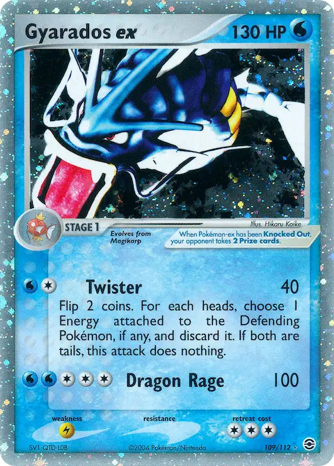 Gyarados ex, FireRed & LeafGreen 109/112