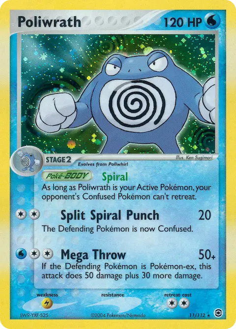 Poliwrath, FireRed & LeafGreen 11/112