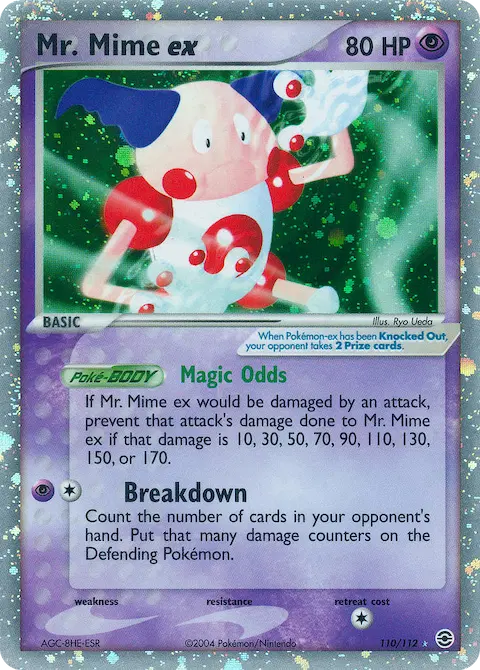 Mr. Mime ex, FireRed & LeafGreen 110/112