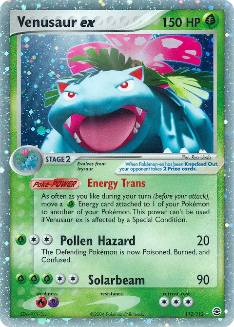 Venusaur ex, FireRed & LeafGreen 112/112