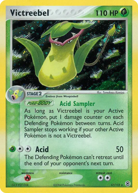 Victreebel, FireRed & LeafGreen 17/112