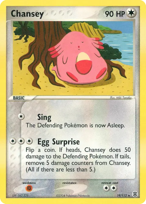 Chansey, FireRed & LeafGreen 19/112