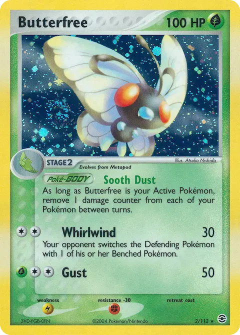 Butterfree, FireRed & LeafGreen 2/112