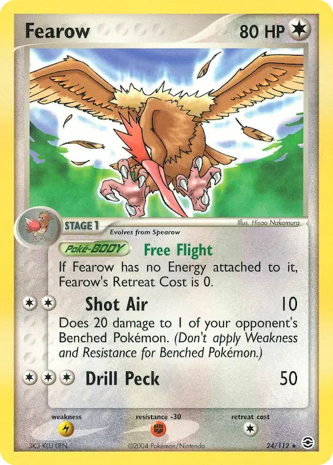 Fearow, FireRed & LeafGreen 24/112