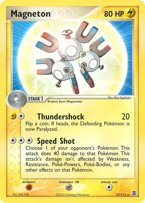 Magneton, FireRed & LeafGreen 27/112