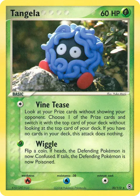 Tangela, FireRed & LeafGreen 30/112