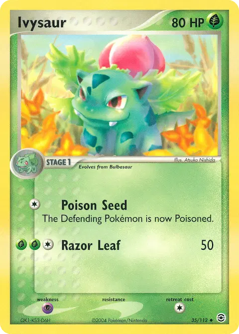 Ivysaur, FireRed & LeafGreen 35/112