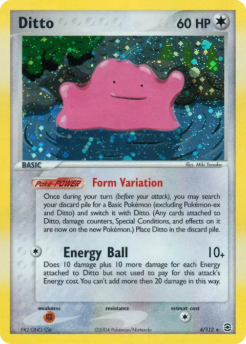 Ditto, FireRed & LeafGreen 4/112