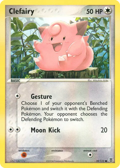 Clefairy, FireRed & LeafGreen 59/112