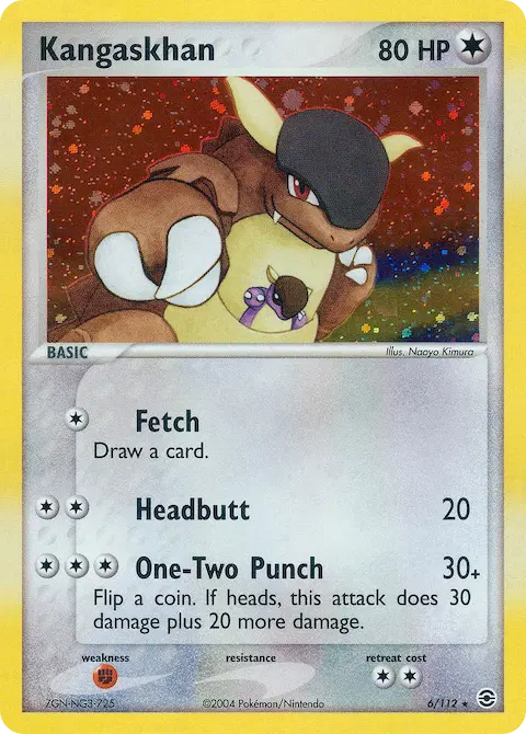 Kangaskhan, FireRed & LeafGreen 6/112