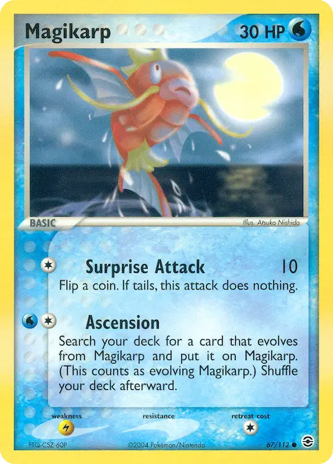 Magikarp, FireRed & LeafGreen 67/112
