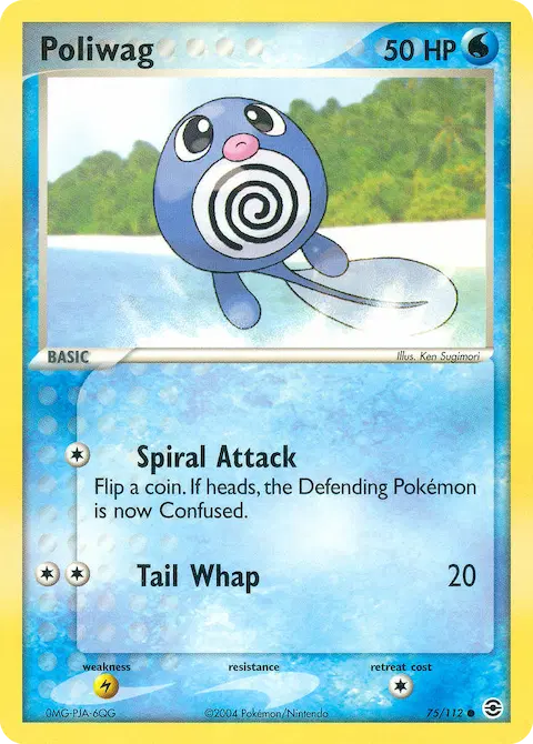 Poliwag, FireRed & LeafGreen 75/112