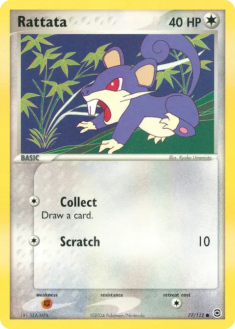 Rattata, FireRed & LeafGreen 77/112
