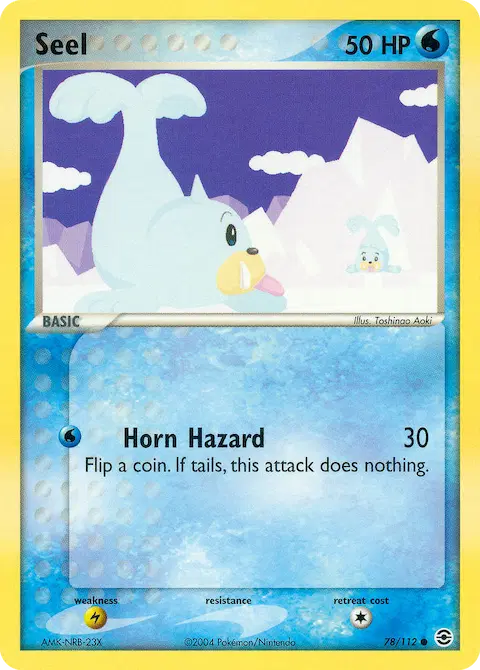 Seel, FireRed & LeafGreen 78/112