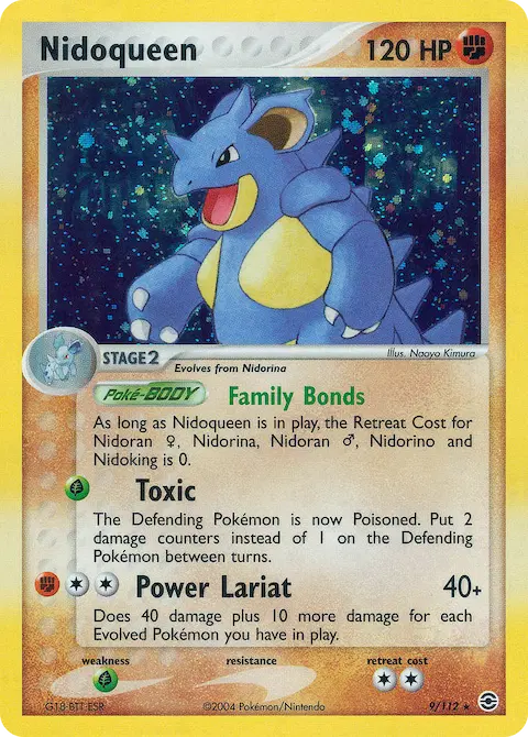 Nidoqueen, FireRed & LeafGreen 9/112