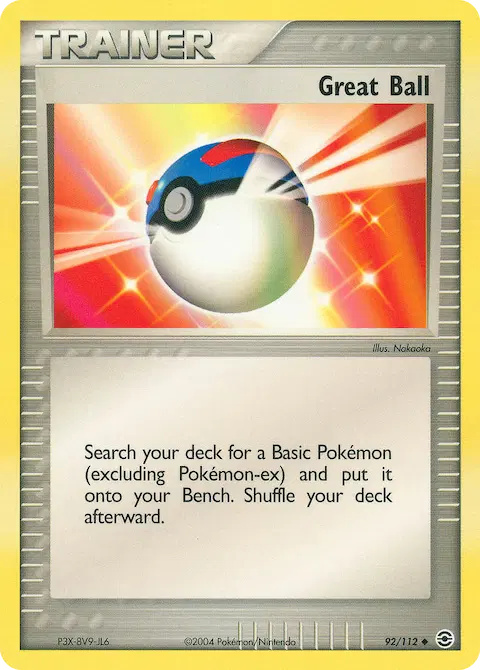 Great Ball, FireRed & LeafGreen 92/112