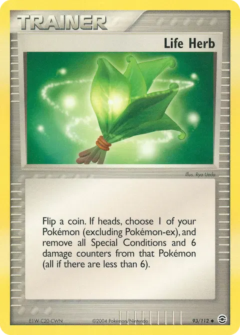 Life Herb, FireRed & LeafGreen 93/112