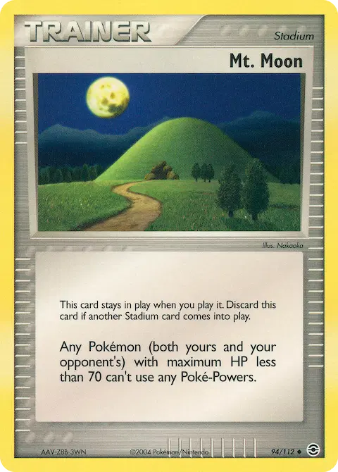 Mt. Moon, FireRed & LeafGreen 94/112