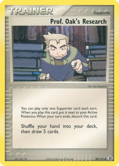 Prof. Oak's Research, FireRed & LeafGreen 98/112