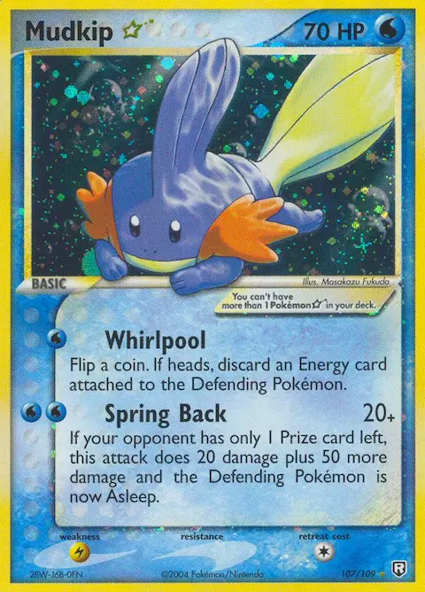 Mudkip ☆, Team Rocket Returns 107/109
