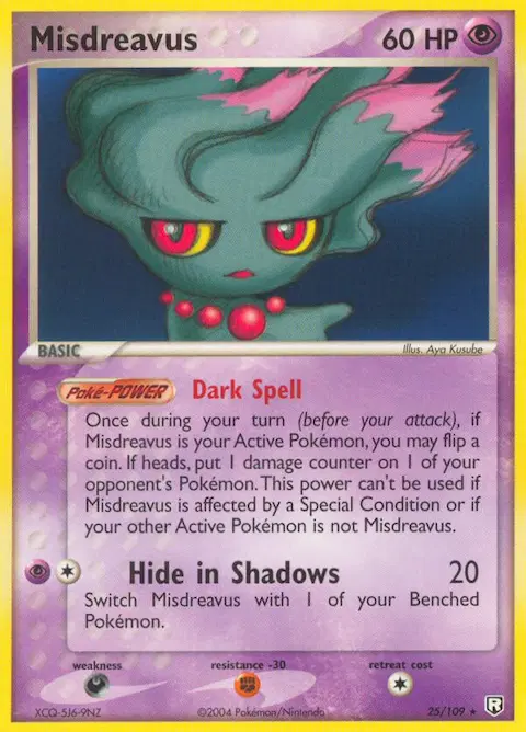 Misdreavus, Team Rocket Returns 25/109