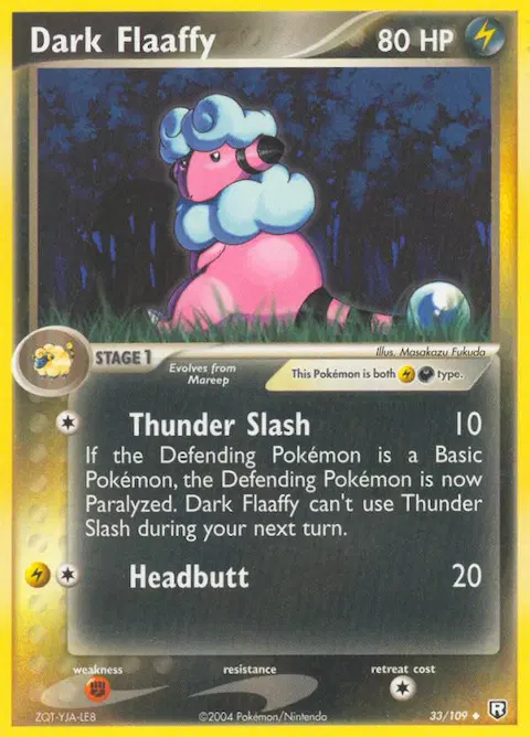 Dark Flaaffy, Team Rocket Returns 33/109