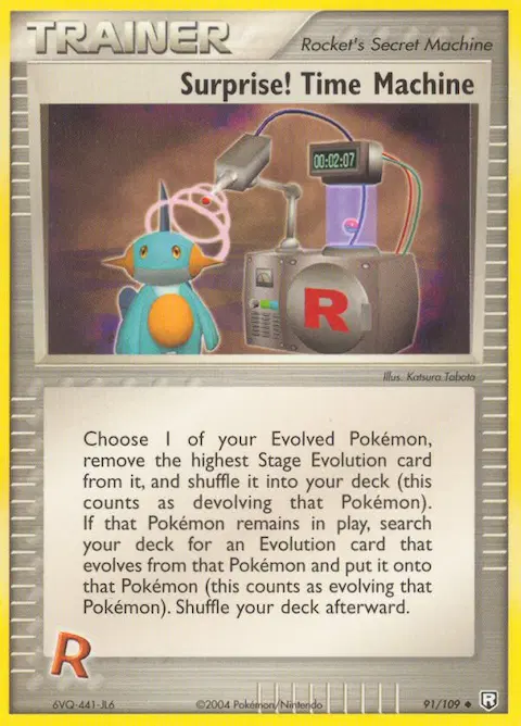 Surprise! Time Machine, Team Rocket Returns 91/109