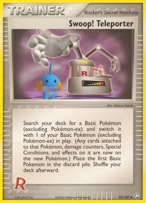 Swoop! Teleporter, Team Rocket Returns 92/109