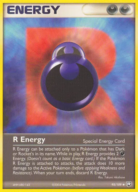 R Energy, Team Rocket Returns 95/109