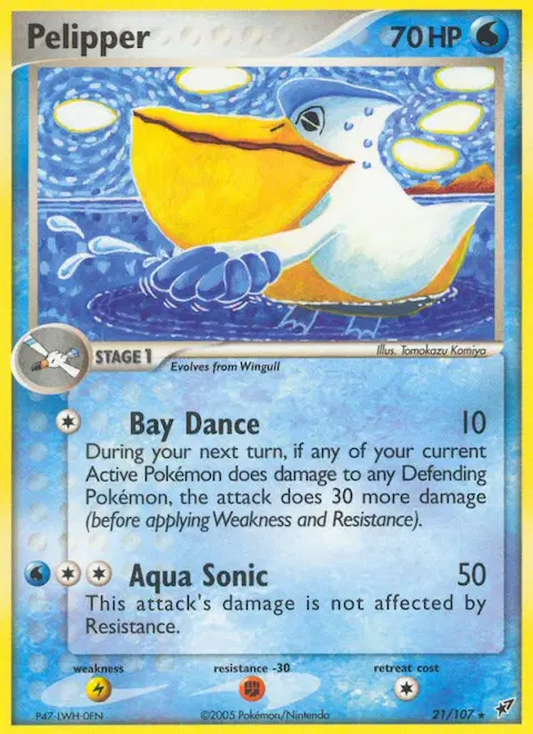 Pelipper, Deoxys 21/107