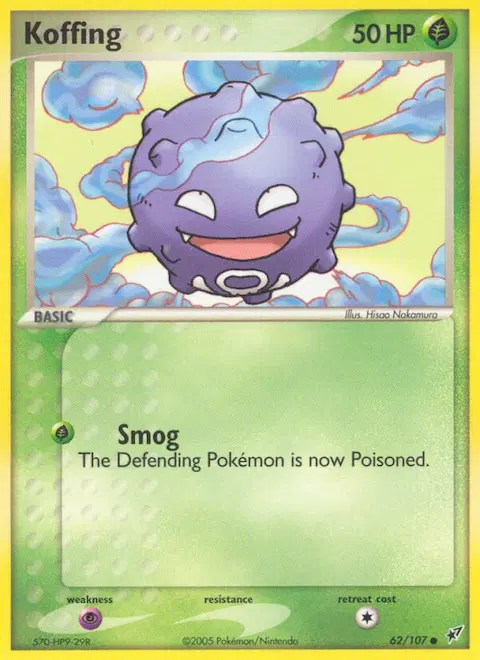 Koffing, Deoxys 62/107