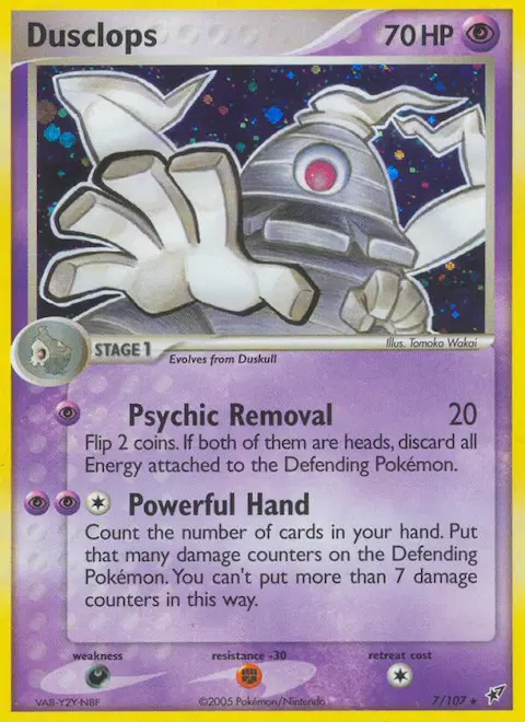 Dusclops, Deoxys 7/107