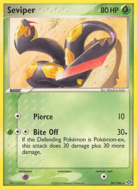 Seviper, Emerald 20/106