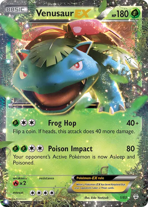 Venusaur EX, Generations 1/83