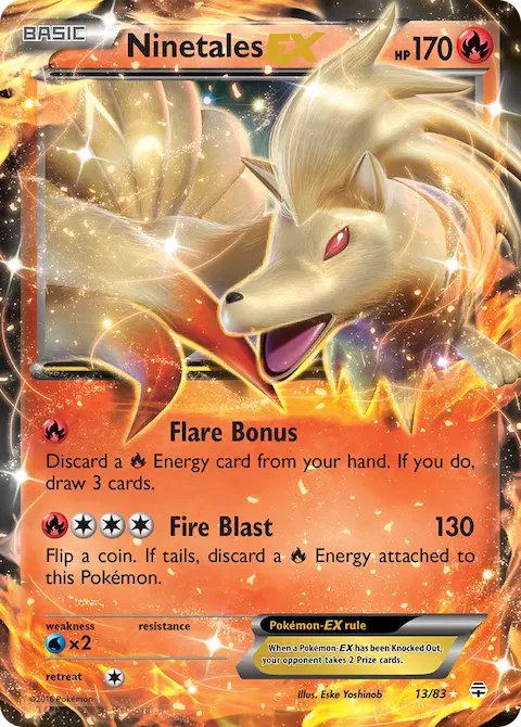 Ninetales EX, Generations 13/83