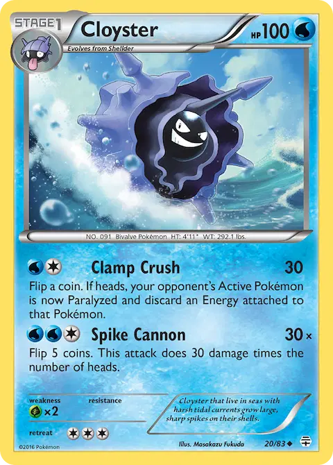 Cloyster, Generations 20/83