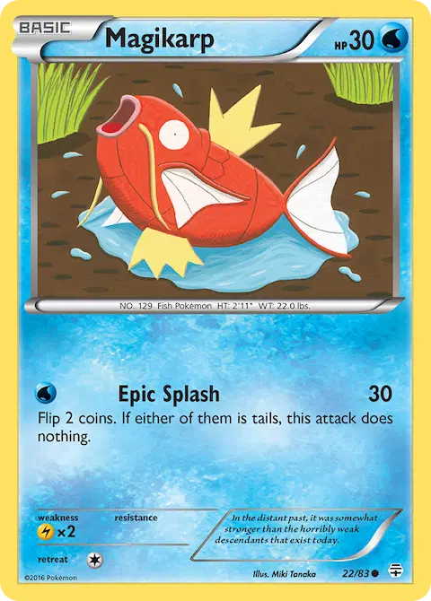 Magikarp, Generations 22/83