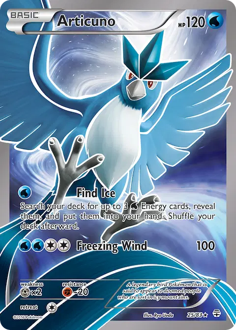 Articuno, Generations 25/83