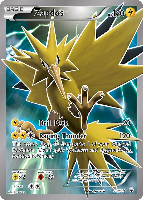 Zapdos, Generations 29/83