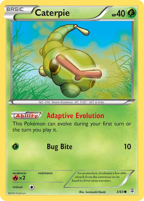 Caterpie, Generations 3/83